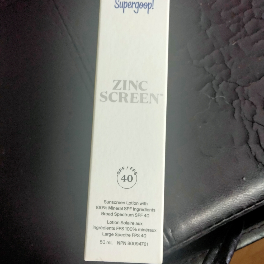 Supergoop! Zincscreen SPF 40 Mineral Lotion - White